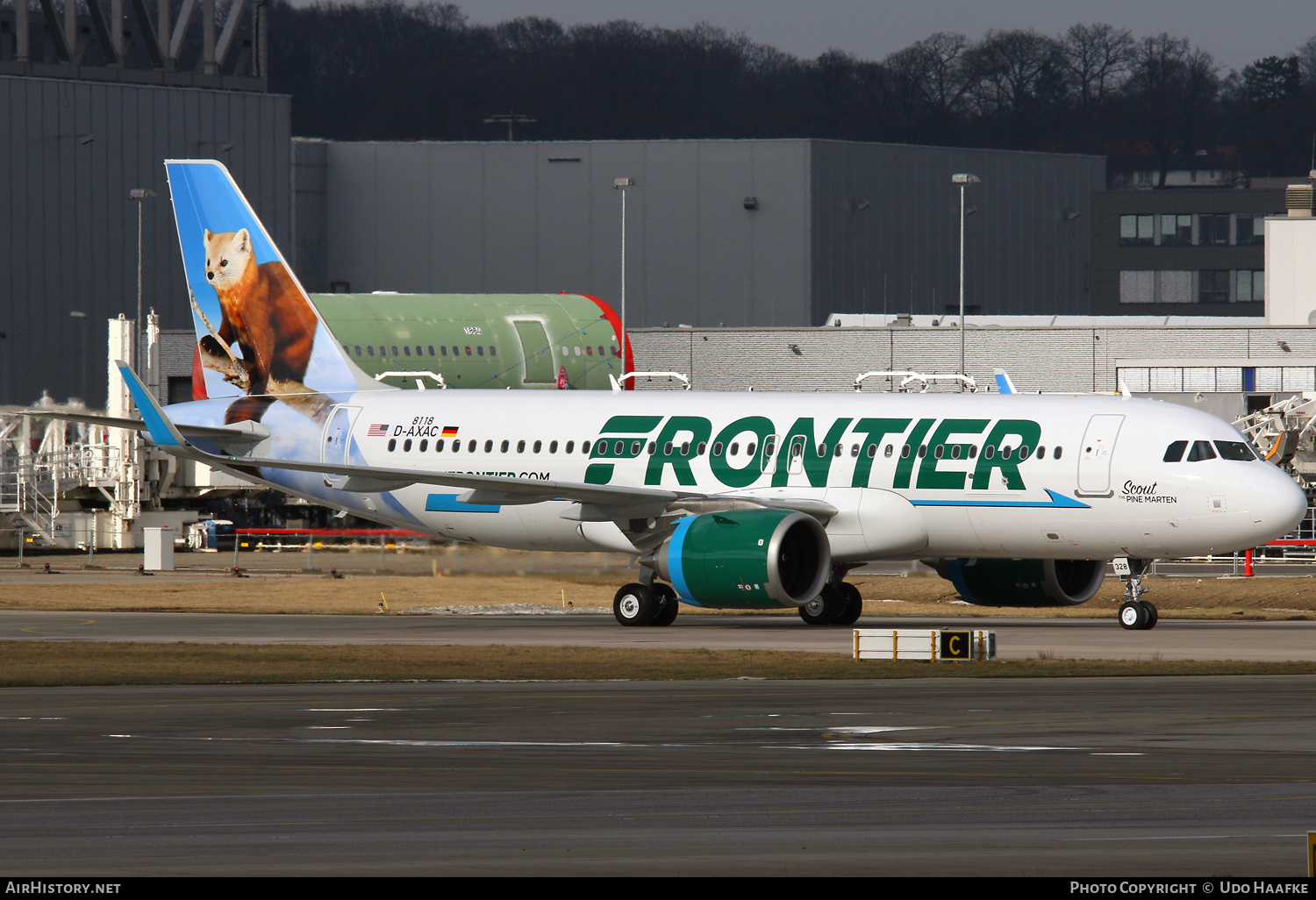 Aircraft Photo of D-AXAC / N328FR | Airbus A320-251N | Frontier Airlines | AirHistory.net #691679