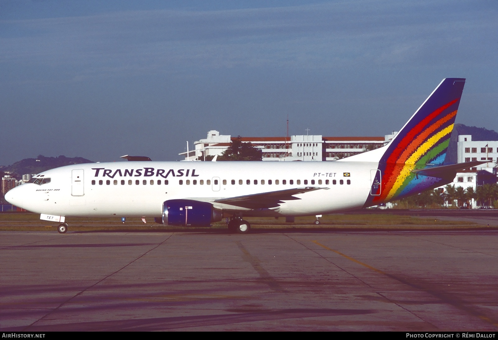 Aircraft Photo of PT-TET | Boeing 737-3M8 | TransBrasil | AirHistory.net #691696