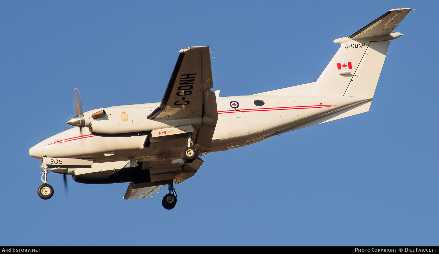 Aircraft Photo of C-GDNH | Raytheon CT-145 King Air (B200) | Canada - Air Force | AirHistory.net #691724