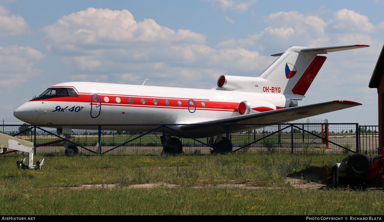 Aircraft Photo of OK-BYG | Yakovlev Yak-40 | AirHistory.net #691733