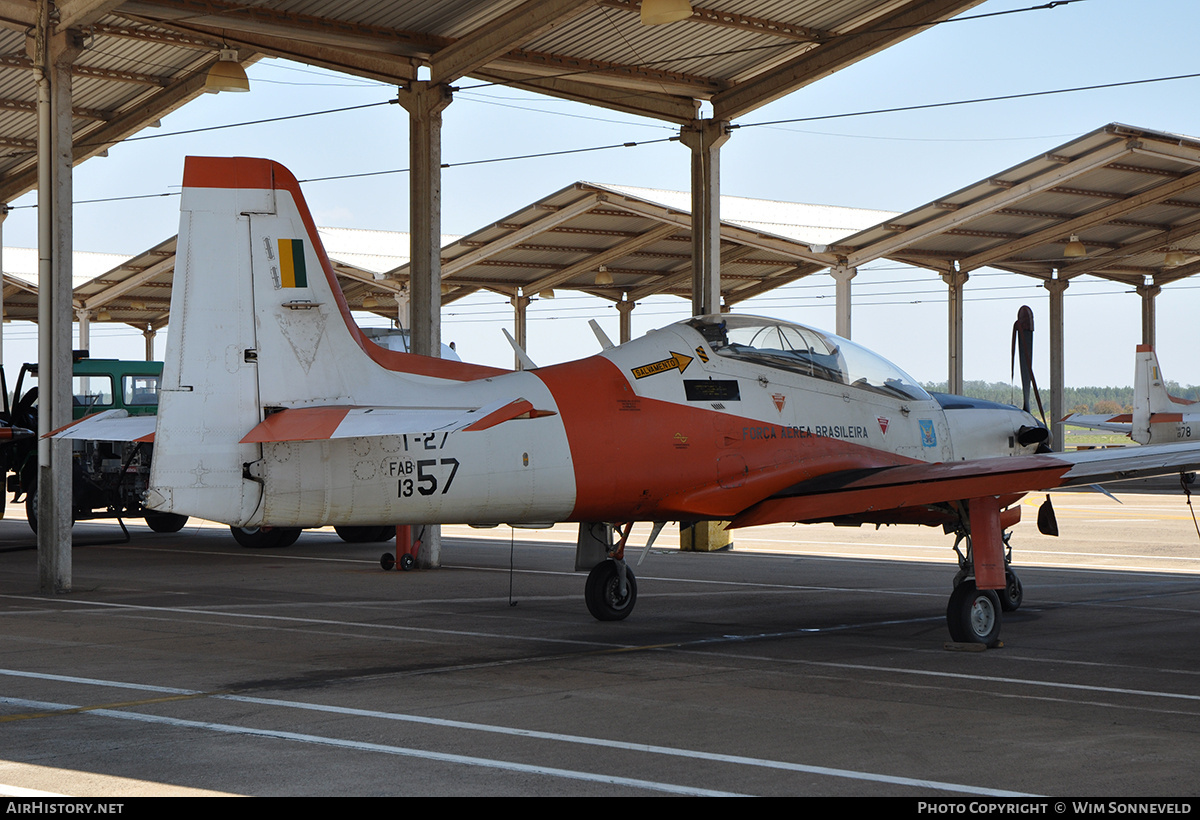 Aircraft Photo of 1357 | Embraer T-27 Tucano | Brazil - Air Force | AirHistory.net #691744
