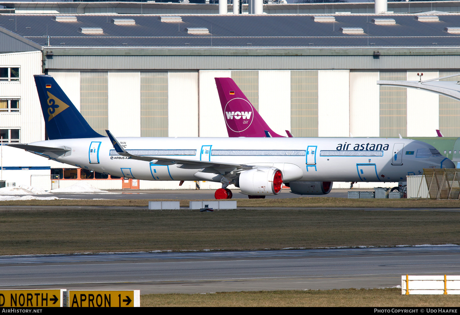 Aircraft Photo of D-AVYC / EI-KDD | Airbus A321-251N | Air Astana | AirHistory.net #691779