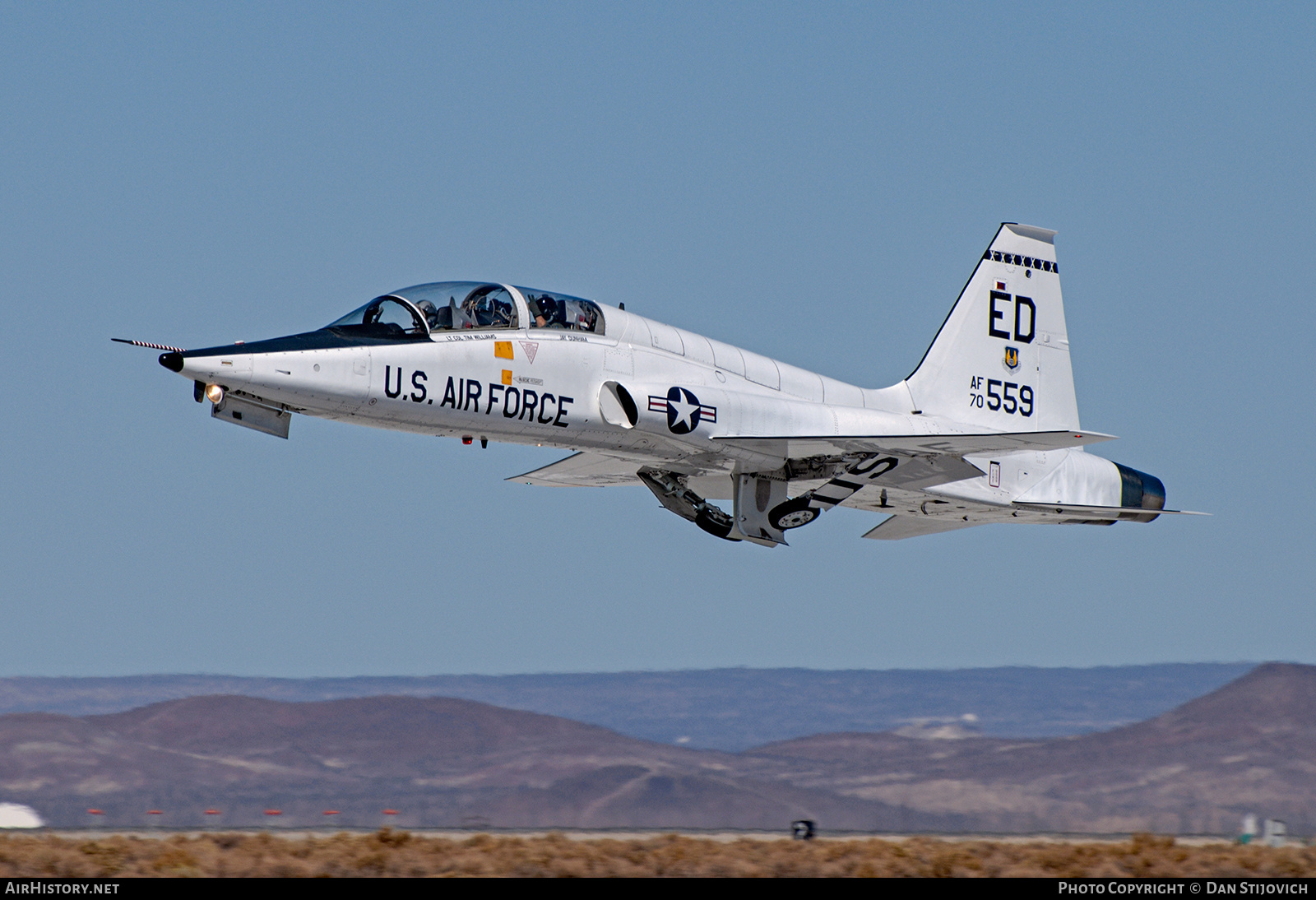 Aircraft Photo of 70-1559 / AF70-559 | Northrop T-38A Talon | USA - Air Force | AirHistory.net #691787