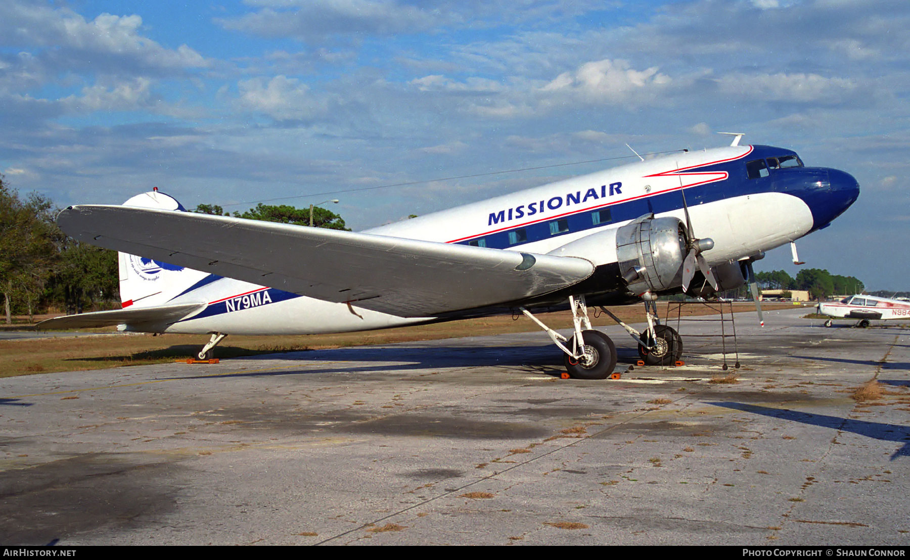 Aircraft Photo of N79MA | Douglas DC-3-201F | Missionair | AirHistory.net #691789