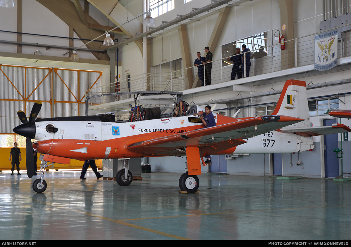 Aircraft Photo of 1377 | Embraer T-27 Tucano | Brazil - Air Force | AirHistory.net #691806