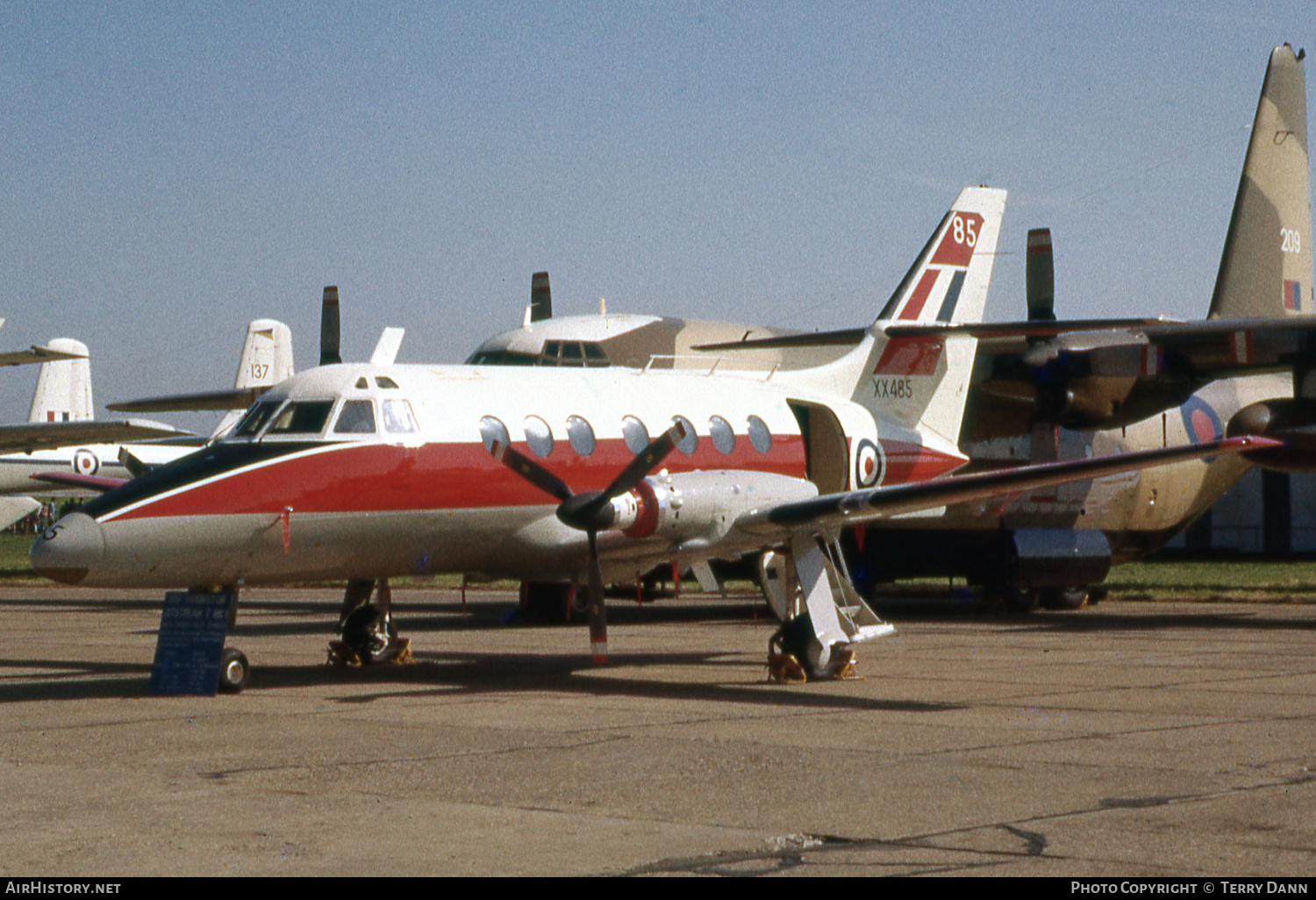 Aircraft Photo of XX485 | Scottish Aviation HP-137 Jetstream T1 | UK - Air Force | AirHistory.net #691823