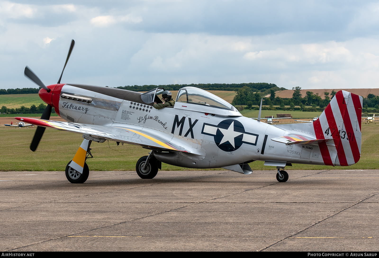 Aircraft Photo of N351MX / NL351MX / 474391 | North American P-51D Mustang | USA - Air Force | AirHistory.net #691832