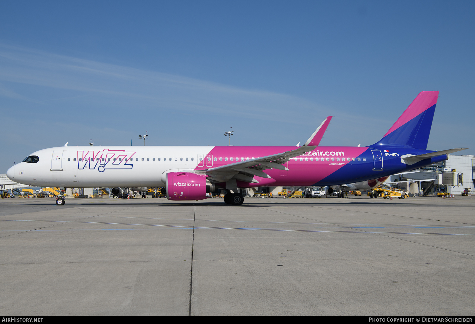 Aircraft Photo of 9H-WDN | Airbus A321-271NX | Wizz Air | AirHistory.net #691856