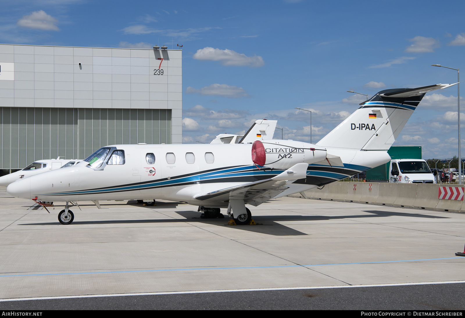 Aircraft Photo of D-IPAA | Cessna 525 CitationJet M2 | AirHistory.net #691865