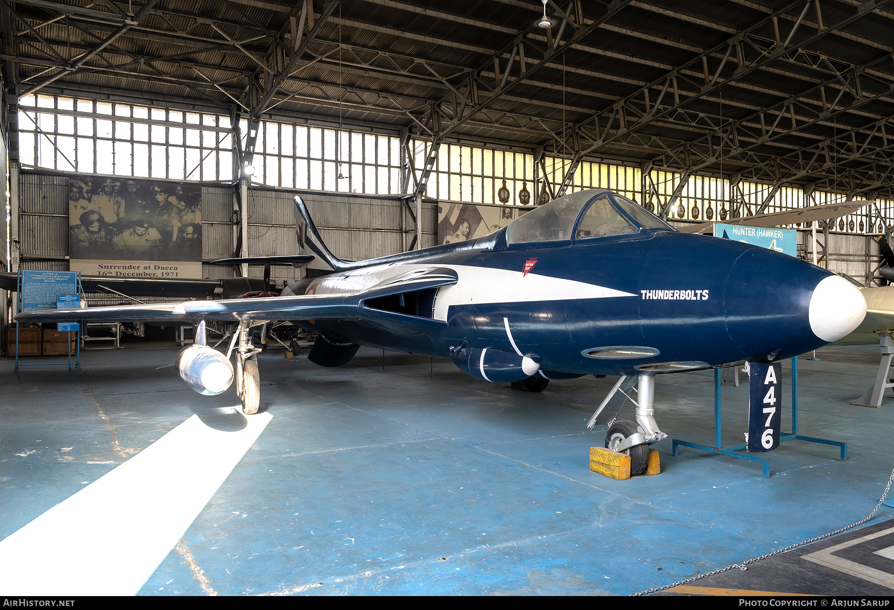 Aircraft Photo of A476 | Hawker Hunter F56 | India - Air Force | AirHistory.net #691871