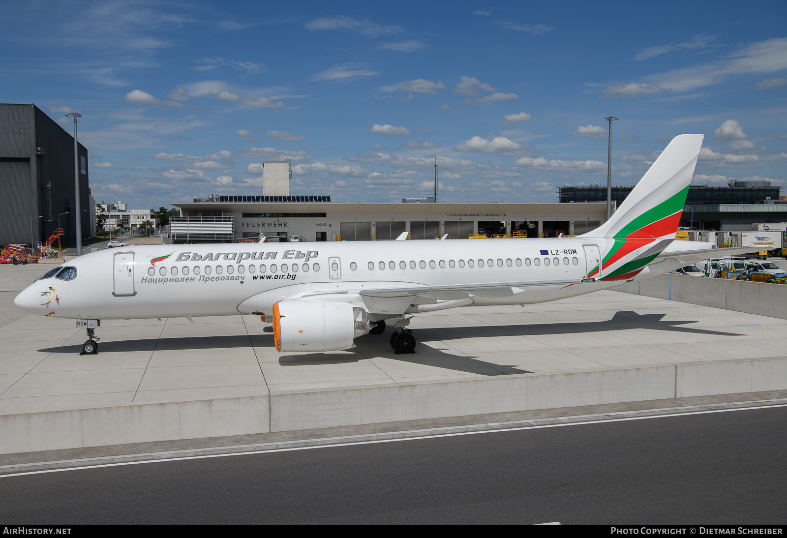 Aircraft Photo of LZ-ROM | Airbus A220-371 (BD-500-1A11) | Bulgaria Air | AirHistory.net #691877