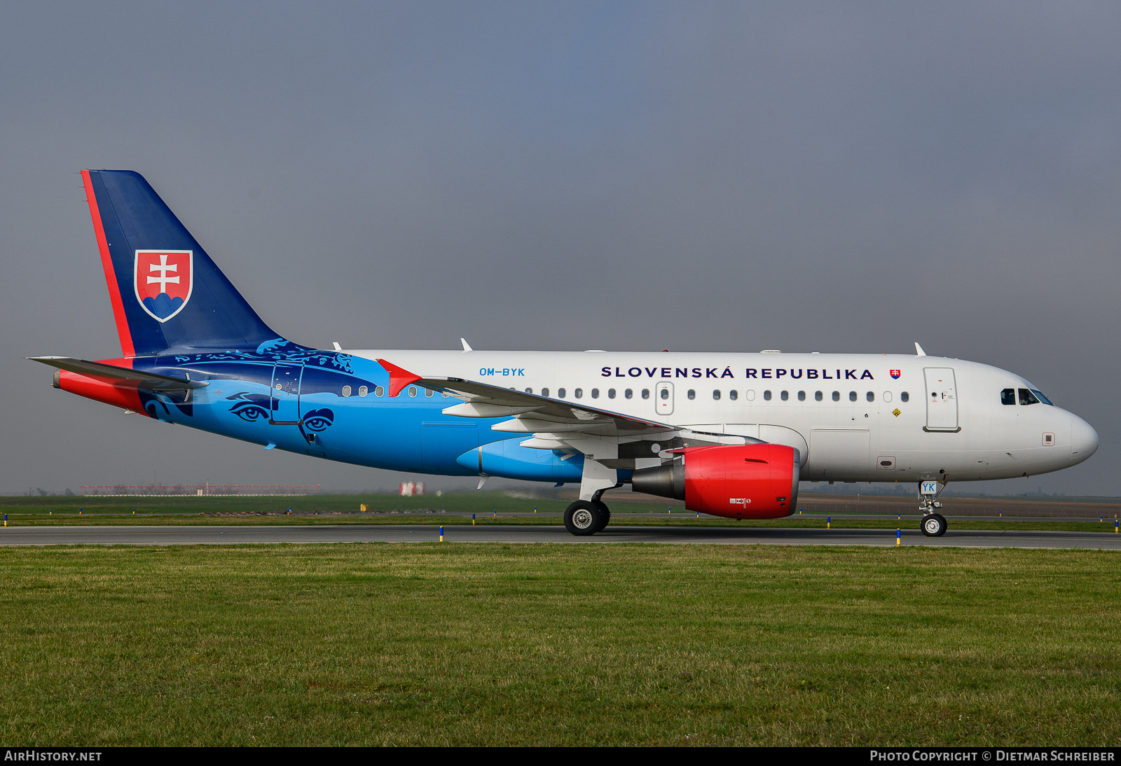 Aircraft Photo of OM-BYK | Airbus ACJ319 (A319-115/CJ) | Slovakia - Government | AirHistory.net #691899