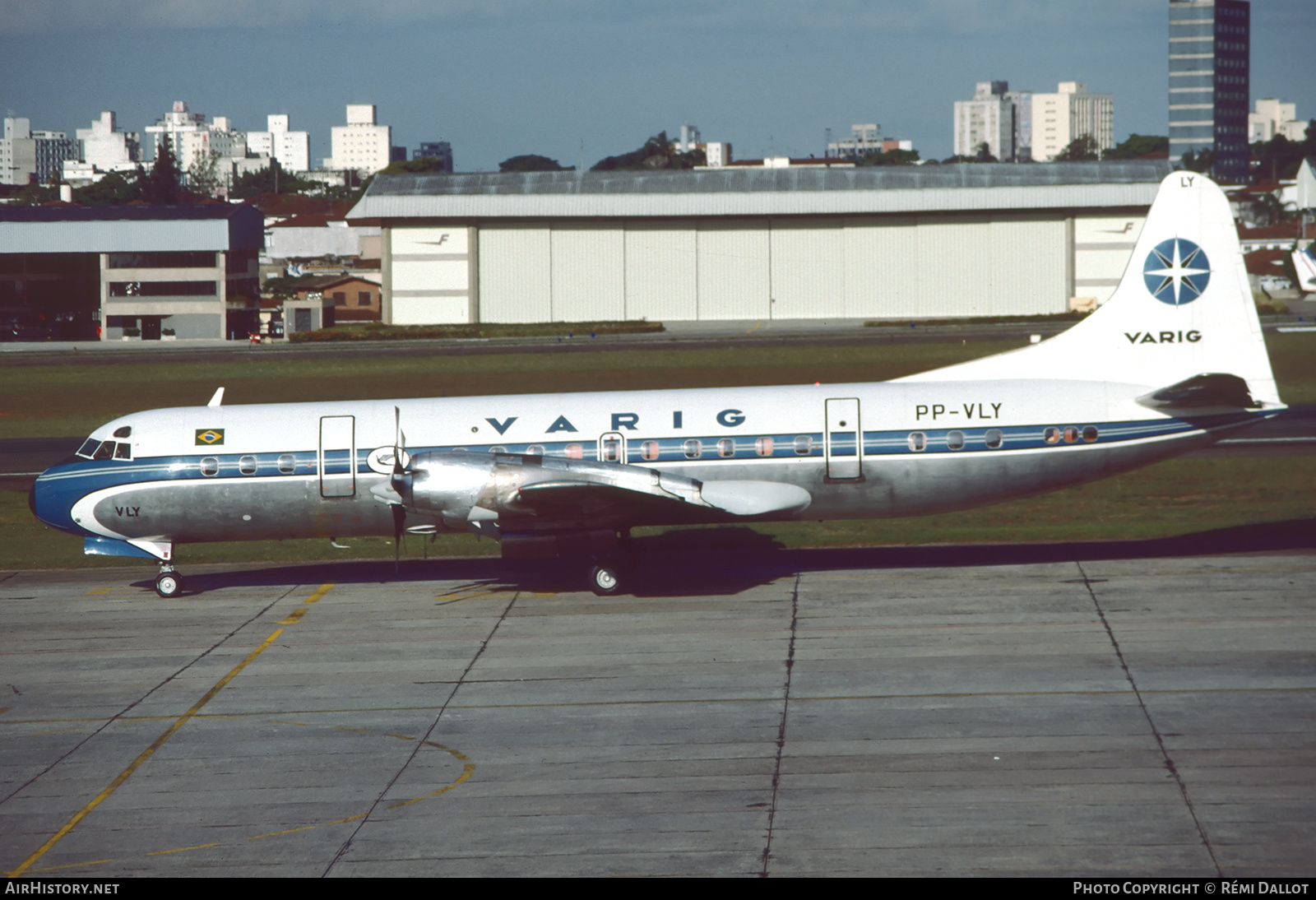 Aircraft Photo of PP-VLY | Lockheed L-188A Electra | Varig | AirHistory.net #691910