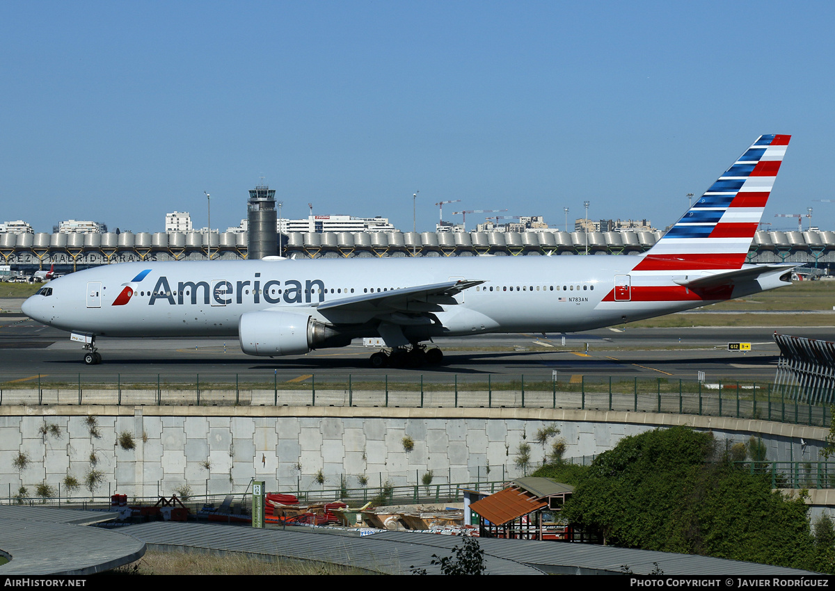 Aircraft Photo of N783AN | Boeing 777-223/ER | American Airlines | AirHistory.net #691912