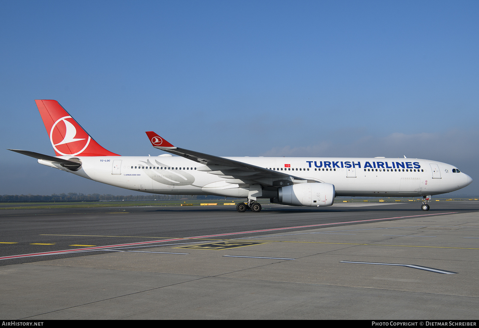 Aircraft Photo of TC-LOC | Airbus A330-343 | Turkish Airlines | AirHistory.net #691933