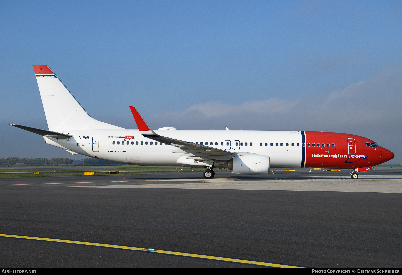 Aircraft Photo of LN-ENL | Boeing 737-8JP | Norwegian | AirHistory.net #691945