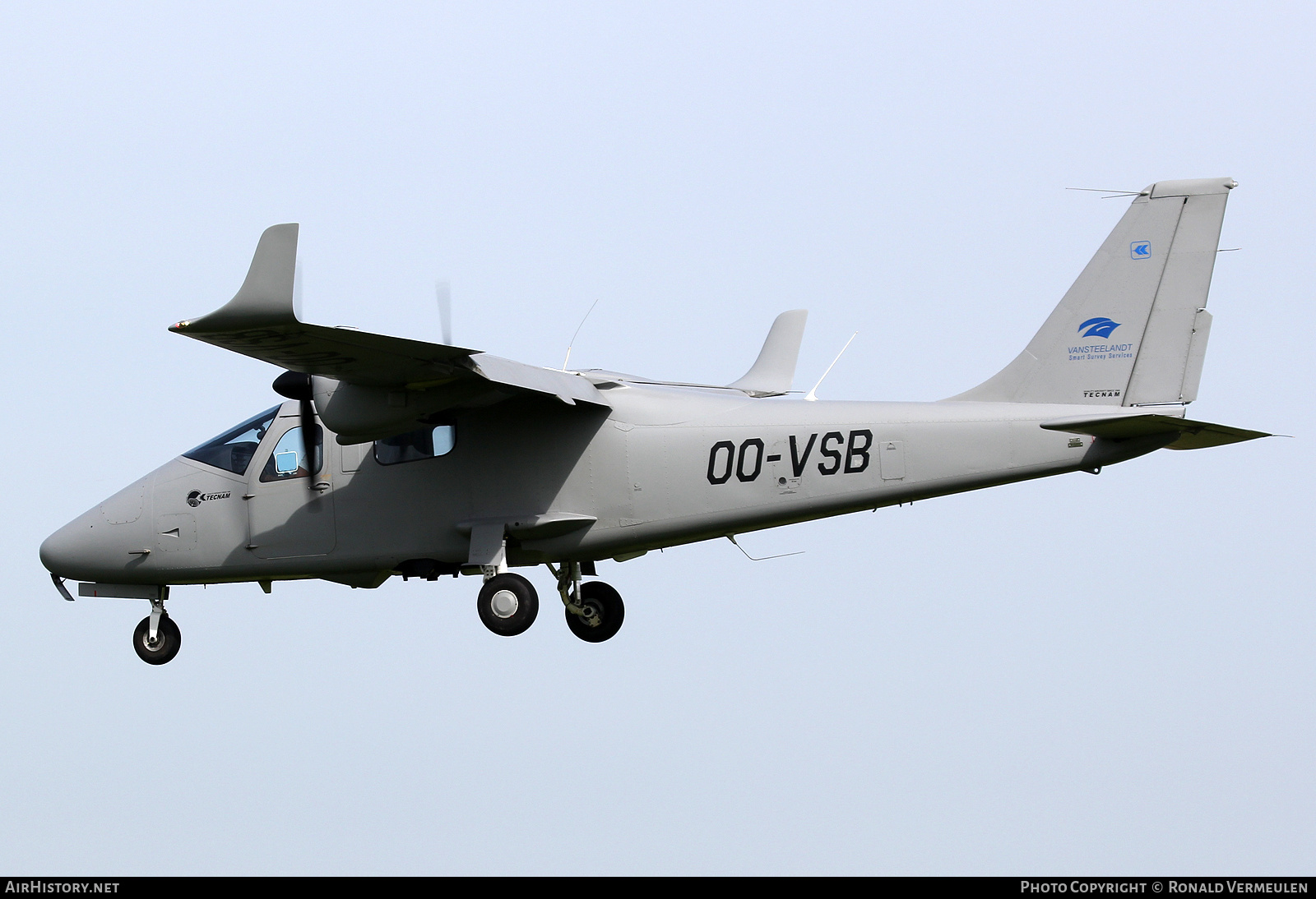 Aircraft Photo of OO-VSB | Tecnam P2006T | Vansteelandt - Smart Survey Services | AirHistory.net #691953