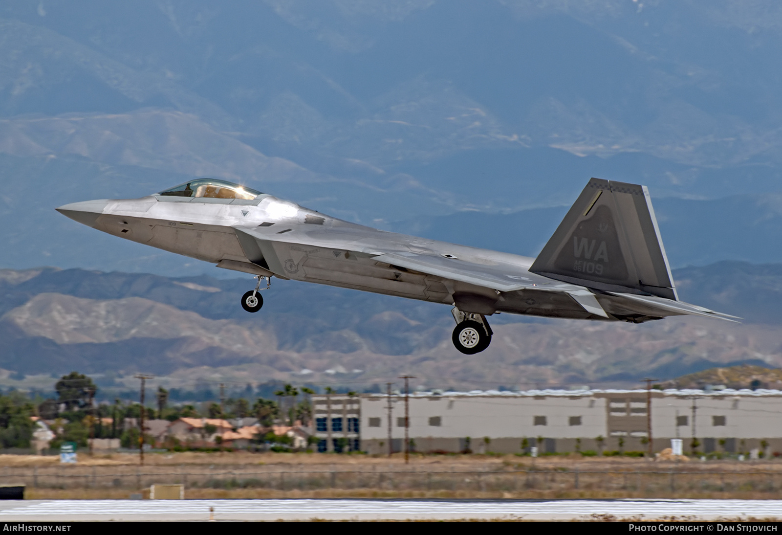 Aircraft Photo of 06-4109 / AF06-109 | Lockheed Martin F-22A Raptor | USA - Air Force | AirHistory.net #691959