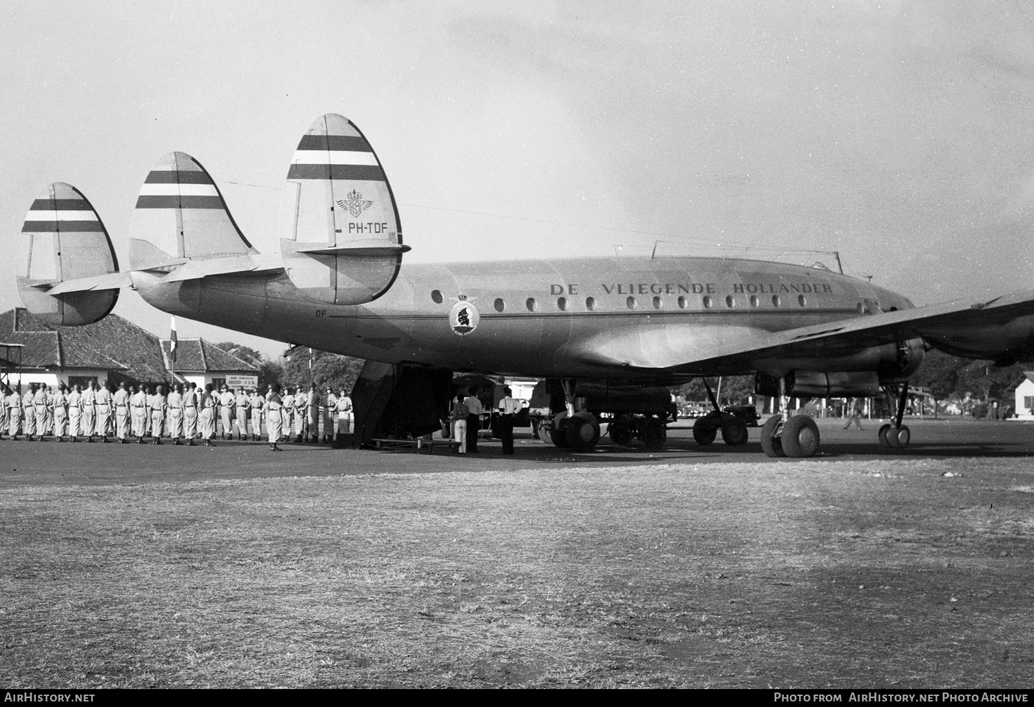 Aircraft Photo of PH-TDF | Lockheed L-749 Constellation | KLM - Royal Dutch Airlines | AirHistory.net #691961