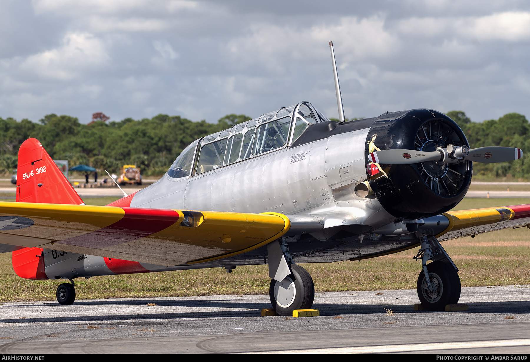 Aircraft Photo of N7976A / 3192 | North American AT-6F Texan | USA - Navy | AirHistory.net #692005