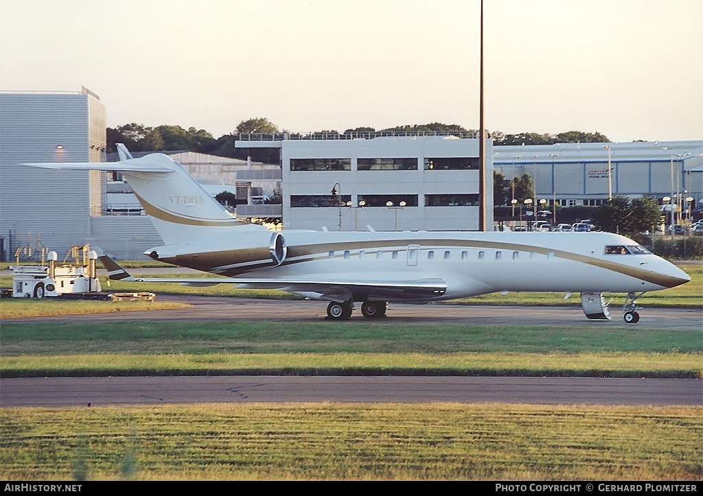 Aircraft Photo of VT-DHA | Bombardier Global Express (BD-700-1A10) | AirHistory.net #692036