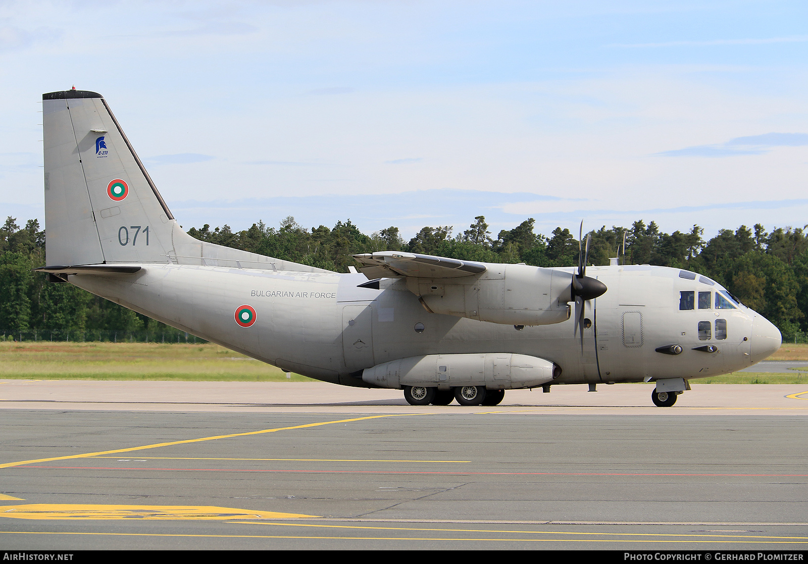 Aircraft Photo of 071 | Alenia C-27J Spartan | Bulgaria - Air Force | AirHistory.net #692041