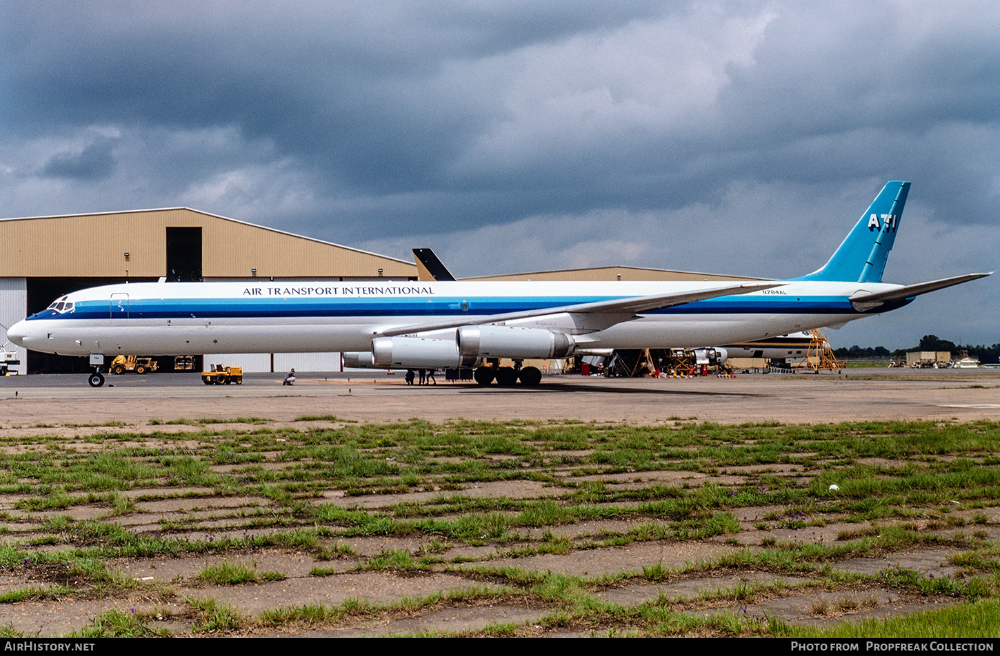 Aircraft Photo of N784AL | McDonnell Douglas DC-8-63(F) | ATI - Air Transport International | AirHistory.net #692045