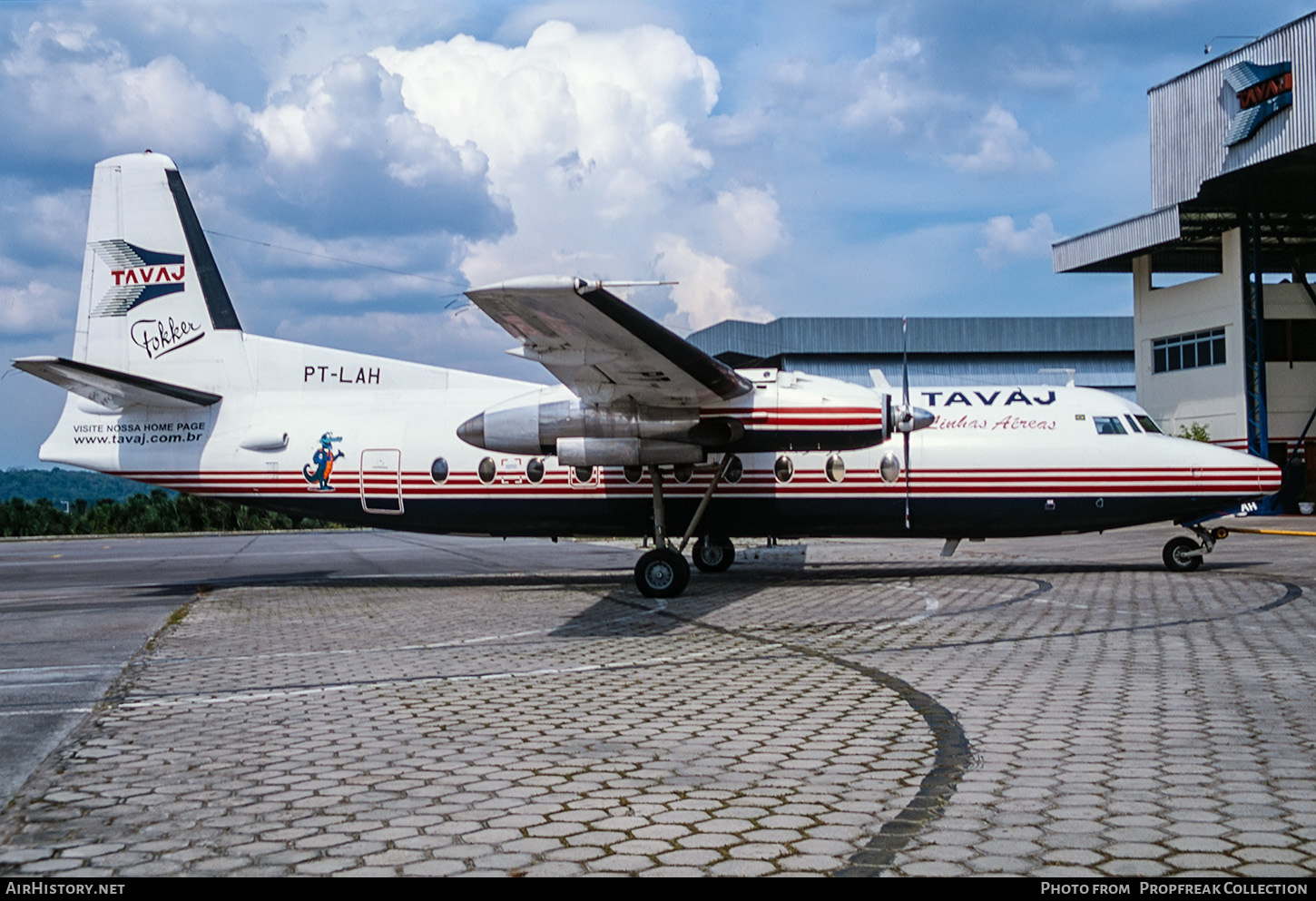 Aircraft Photo of PT-LAH | Fokker F27-600P Friendship | TAVAJ Linhas Aéreas | AirHistory.net #692054