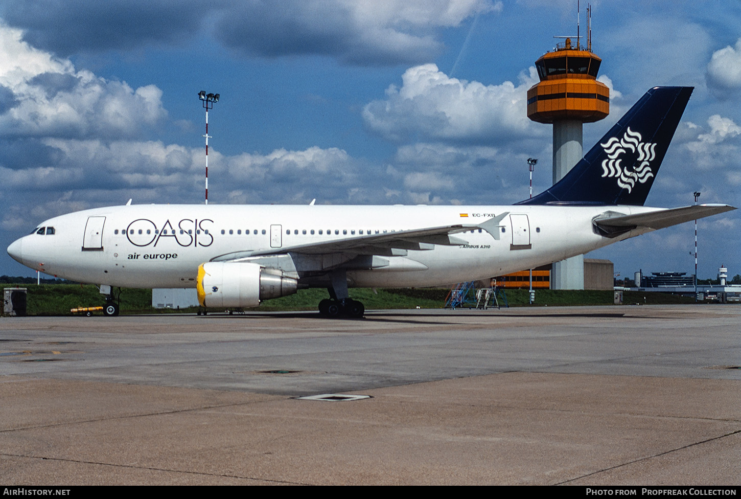 Aircraft Photo of EC-FXB | Airbus A310-324 | Oasis International Airlines | AirHistory.net #692062