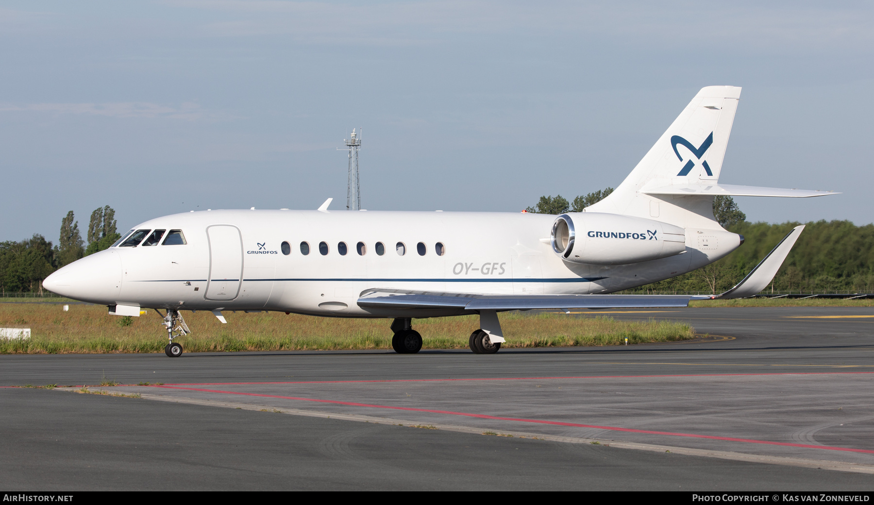 Aircraft Photo of OY-GFS | Dassault Falcon 2000LX | Grundfos | AirHistory.net #692065