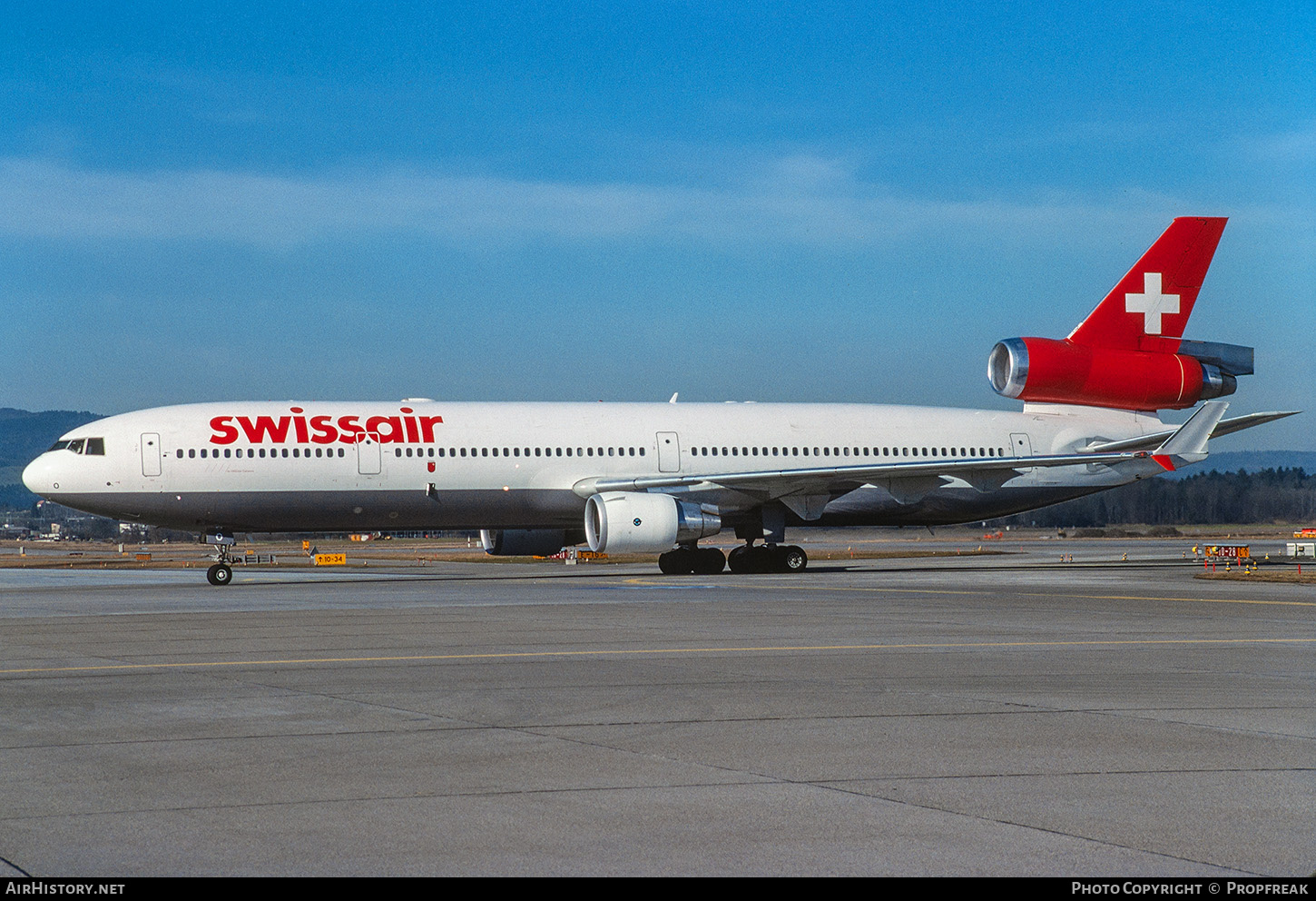Aircraft Photo of HB-IWO | McDonnell Douglas MD-11 | Swissair | AirHistory.net #692067