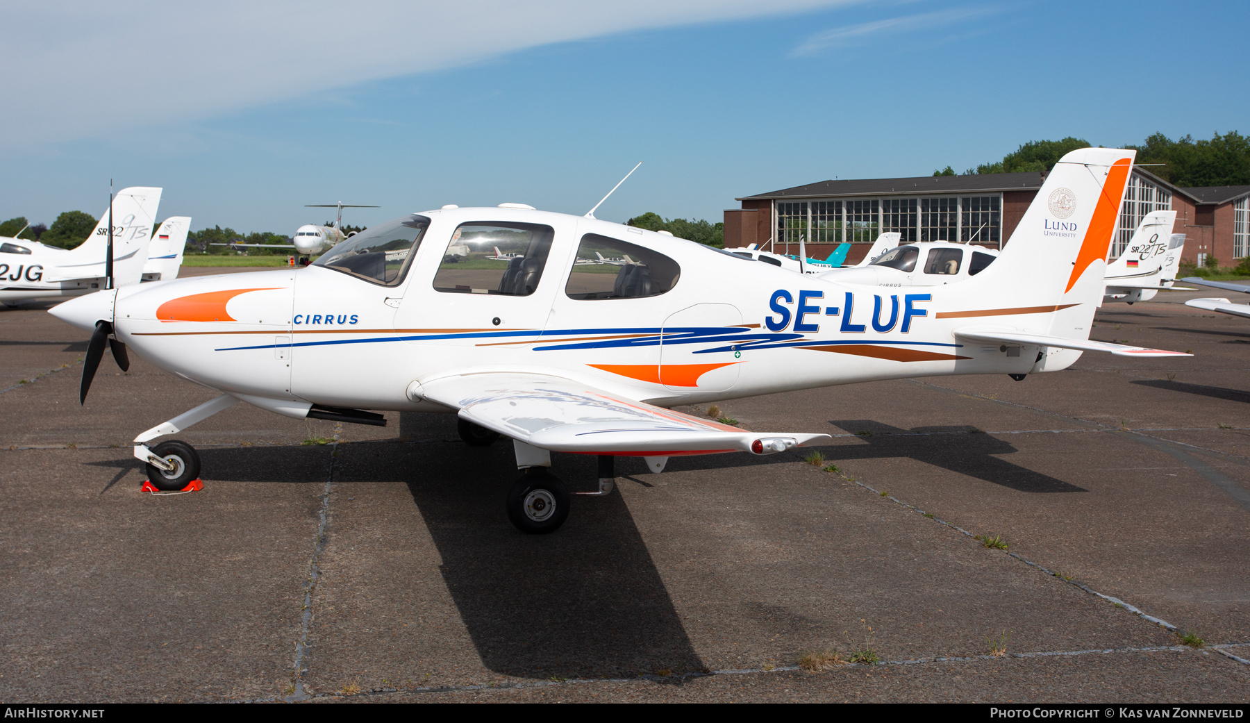 Aircraft Photo of SE-LUF | Cirrus SR-20 G2 | Lund University | AirHistory.net #692073