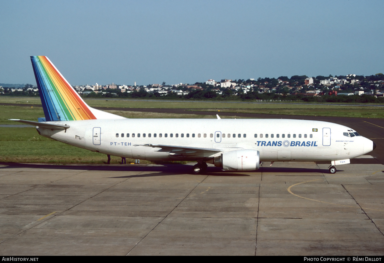 Aircraft Photo of PT-TEH | Boeing 737-3Q4 | TransBrasil | AirHistory.net #692087