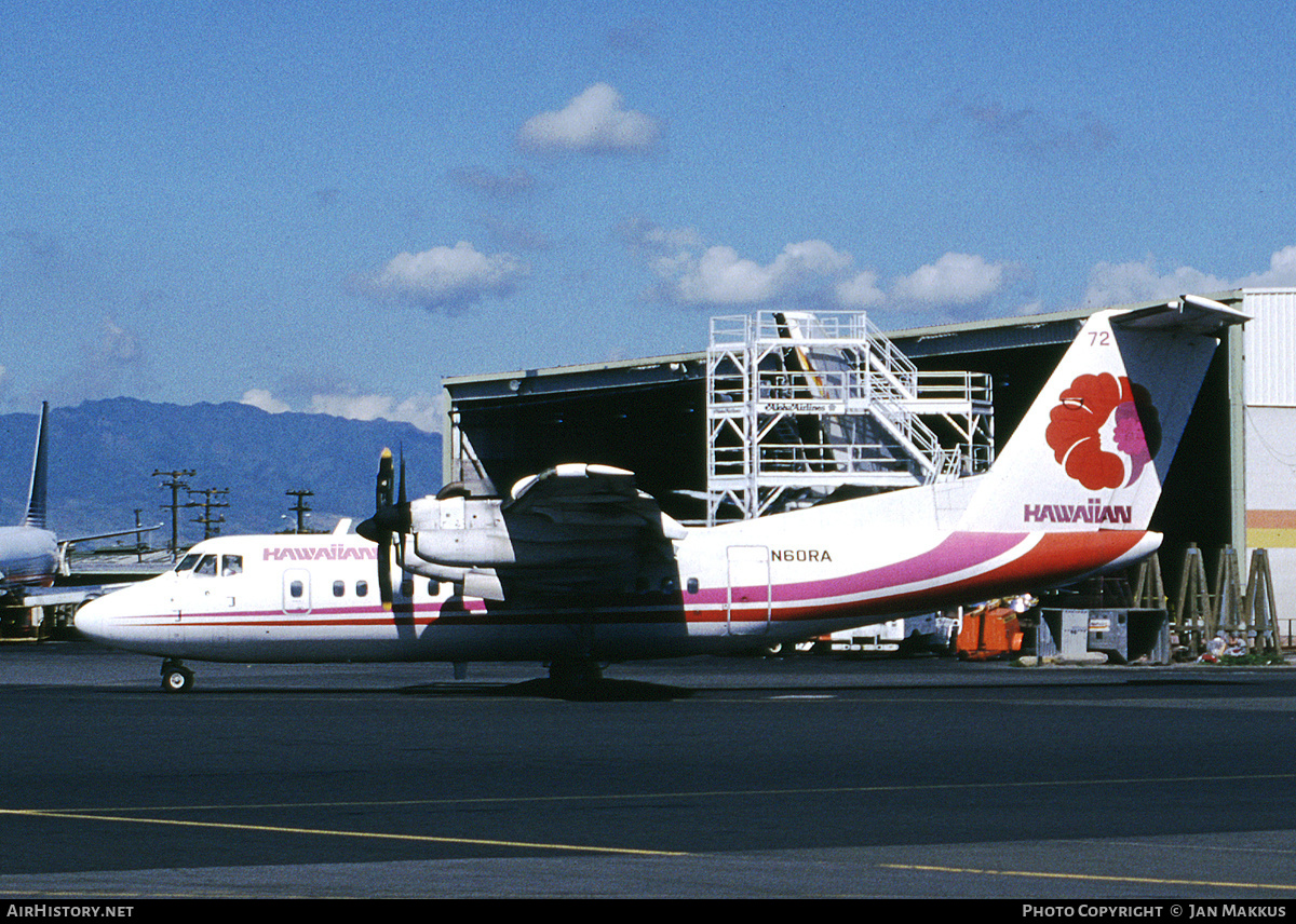 Aircraft Photo of N60RA | De Havilland Canada DHC-7-102 Dash 7 | Hawaiian Airlines | AirHistory.net #692106