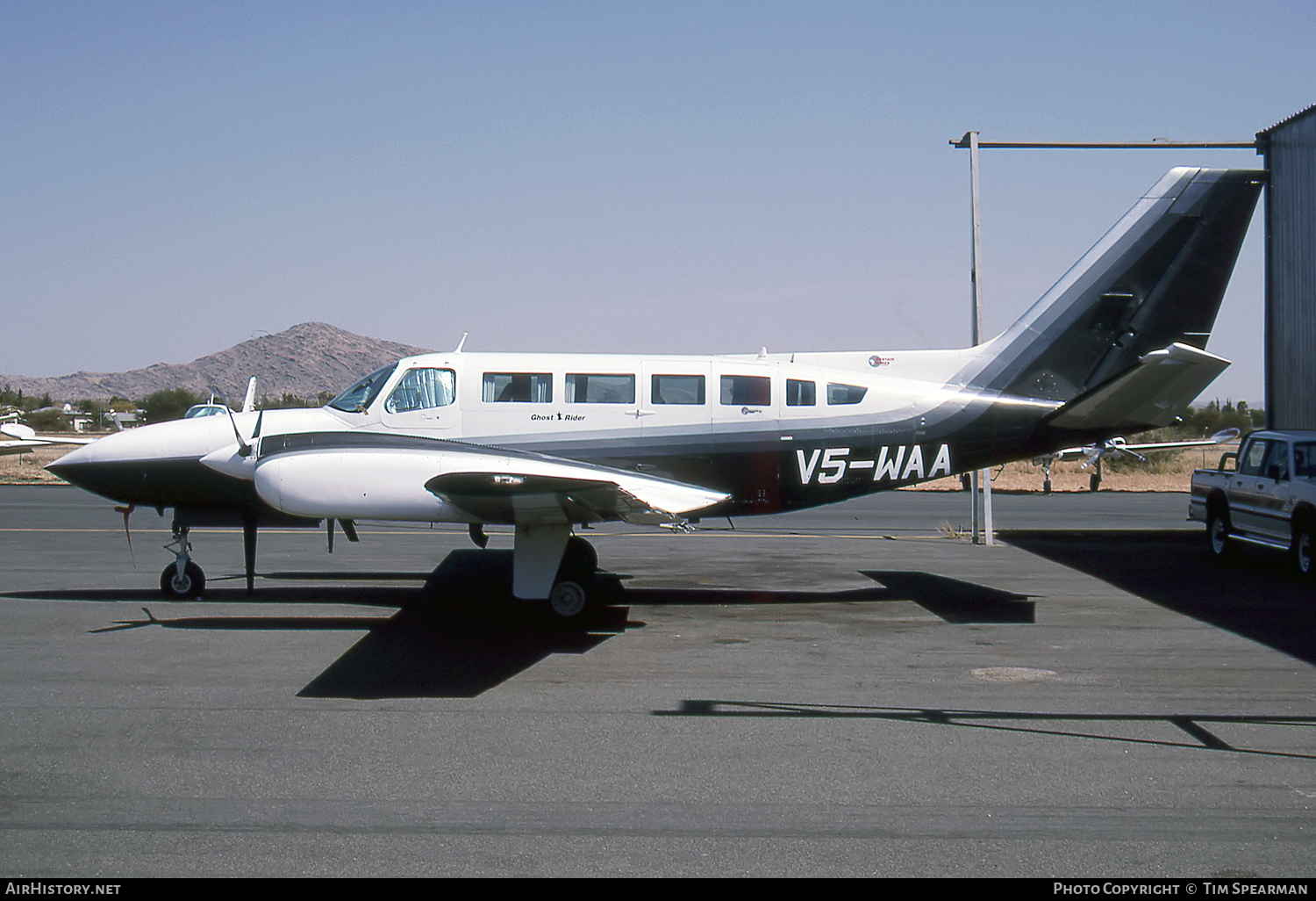 Aircraft Photo of V5-WAA | Cessna 404 Titan II | Westair Wings Charters | AirHistory.net #692117