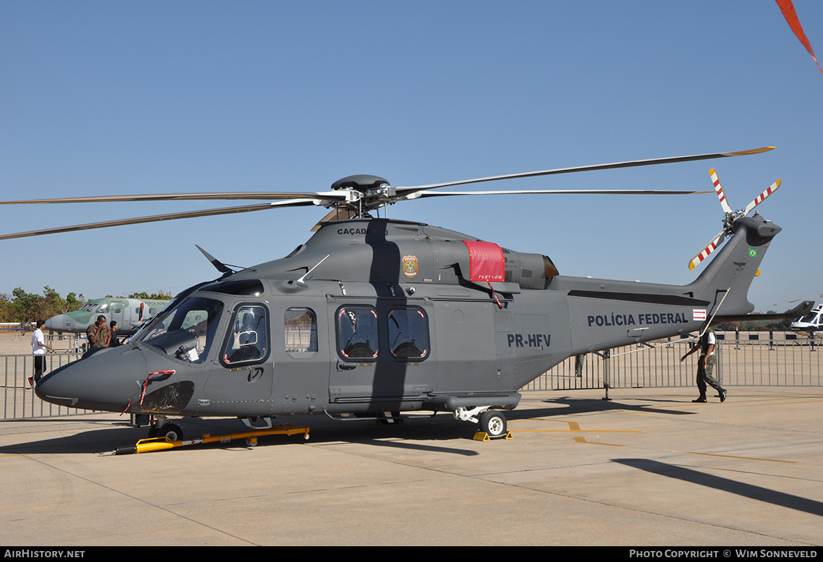 Aircraft Photo of PR-HFV | AgustaWestland AW-139 | Polícia Federal | AirHistory.net #692132