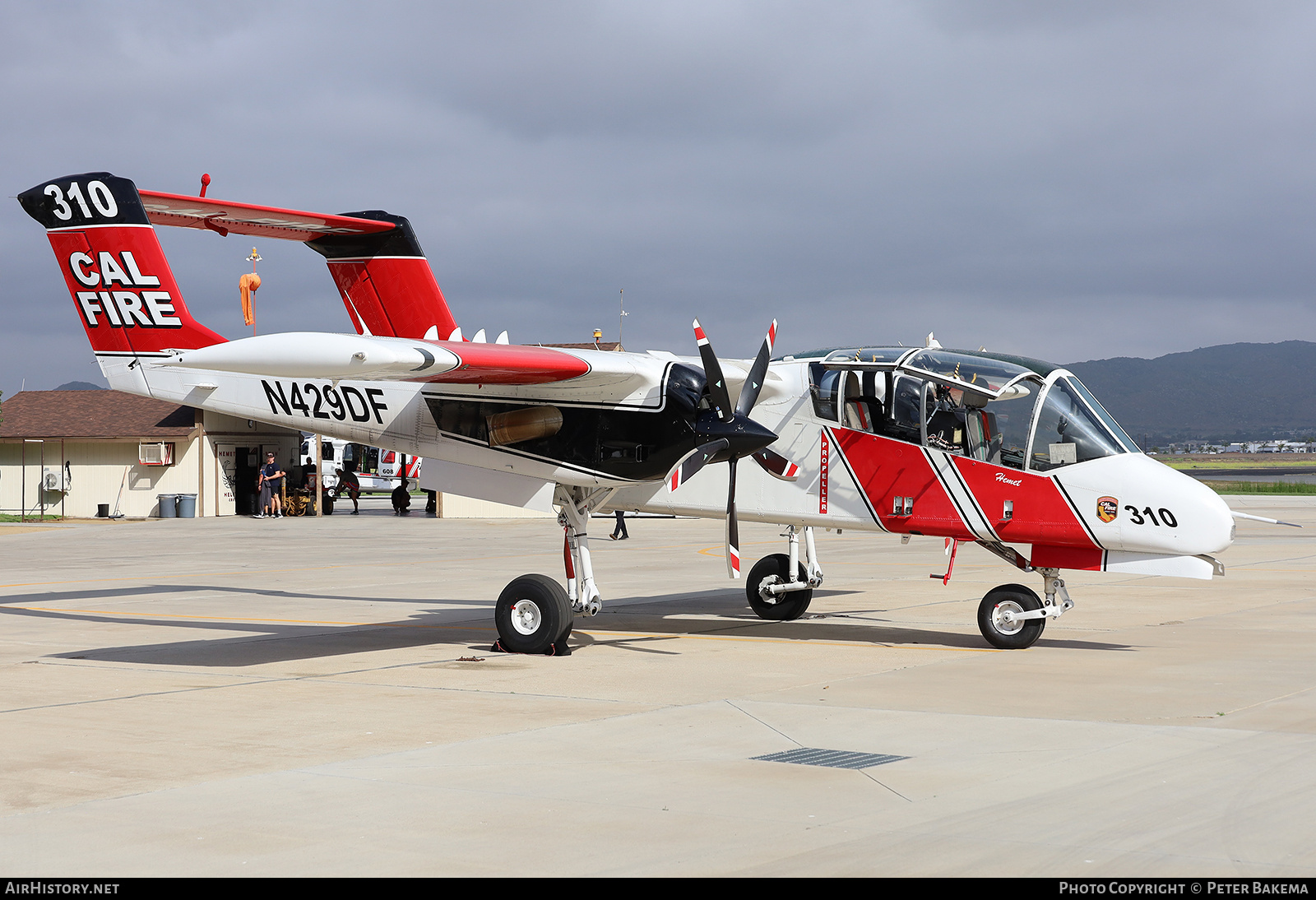 Aircraft Photo of N429DF | North American Rockwell OV-10A Bronco | Cal Fire - California Department of Forestry & Fire Protection | AirHistory.net #692137
