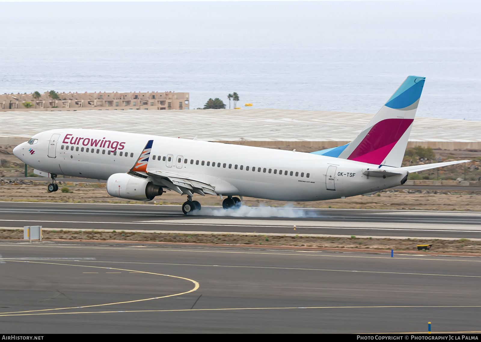 Aircraft Photo of OK-TSF | Boeing 737-8GJ | Eurowings | AirHistory.net #692151
