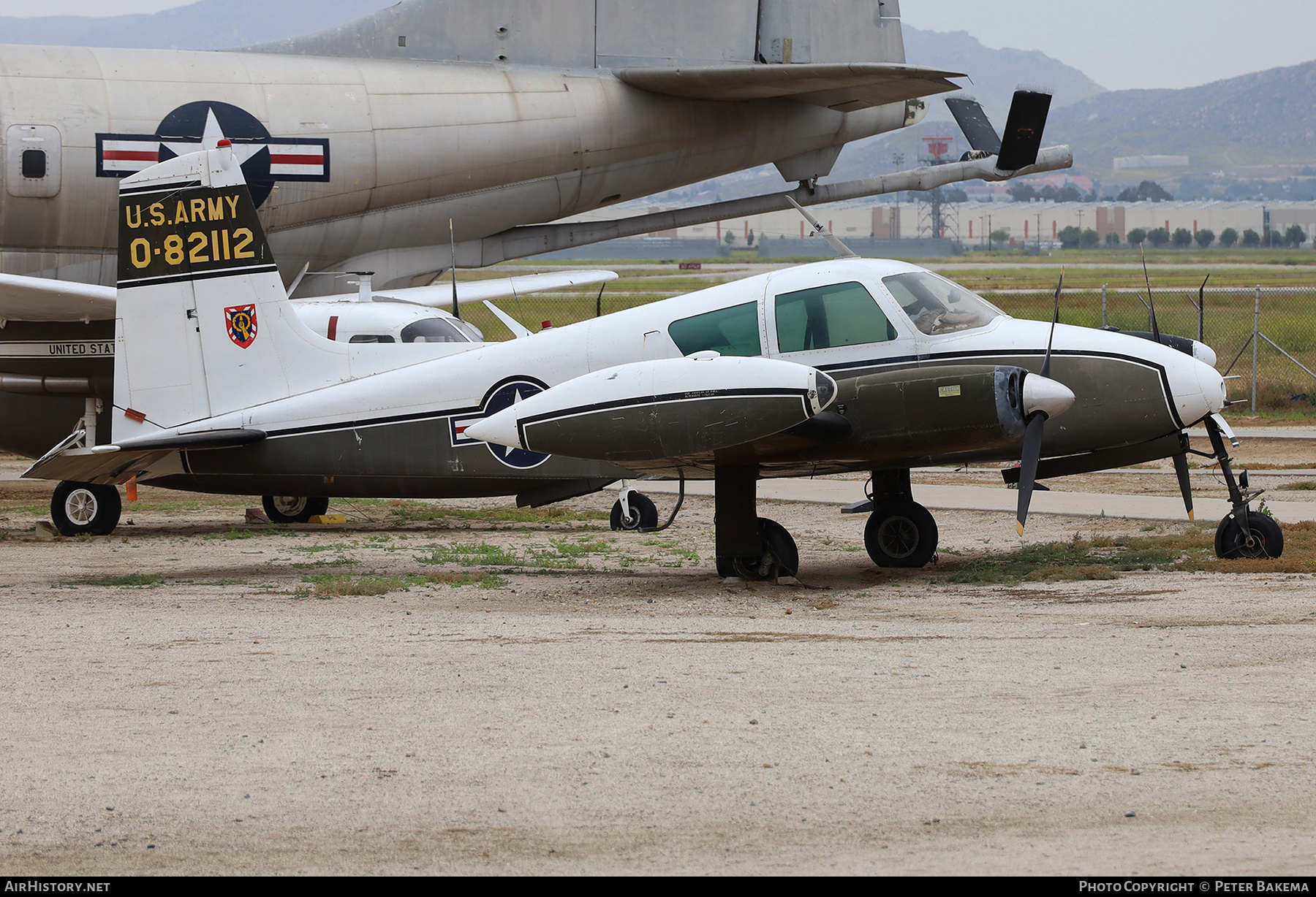Aircraft Photo of 58-2112 / O-82112 | Cessna U-3A Blue Canoe (310A/L-27A) | AirHistory.net #692162