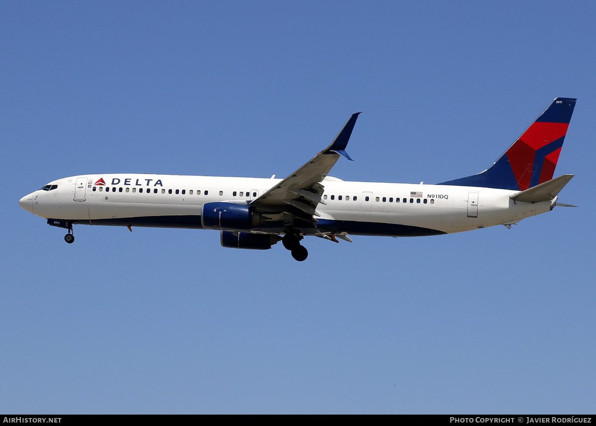 Aircraft Photo of N911DQ | Boeing 737-900/ER | Delta Air Lines | AirHistory.net #692167