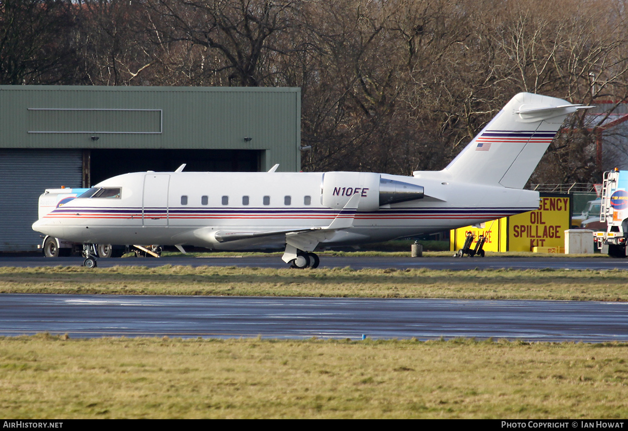 Aircraft Photo of N10FE | Canadair Challenger 601-3R (CL-600-2B16) | AirHistory.net #692168