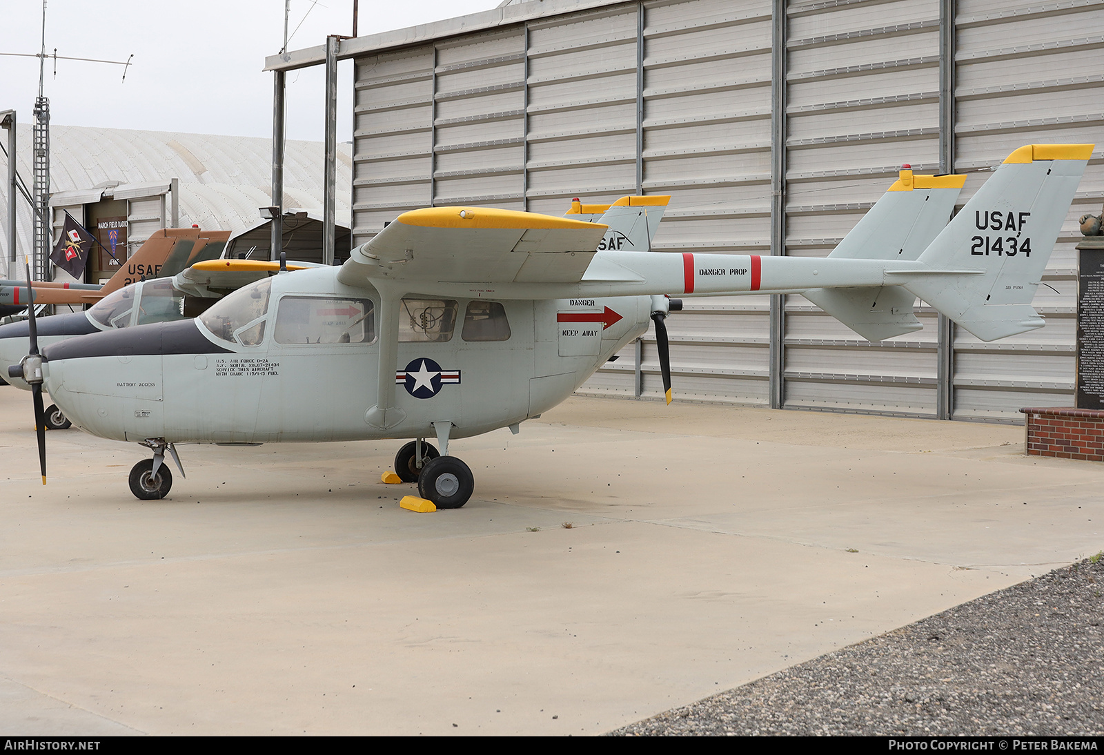 Aircraft Photo of 67-21434 / 21434 | Cessna O-2A Super Skymaster | USA - Air Force | AirHistory.net #692200