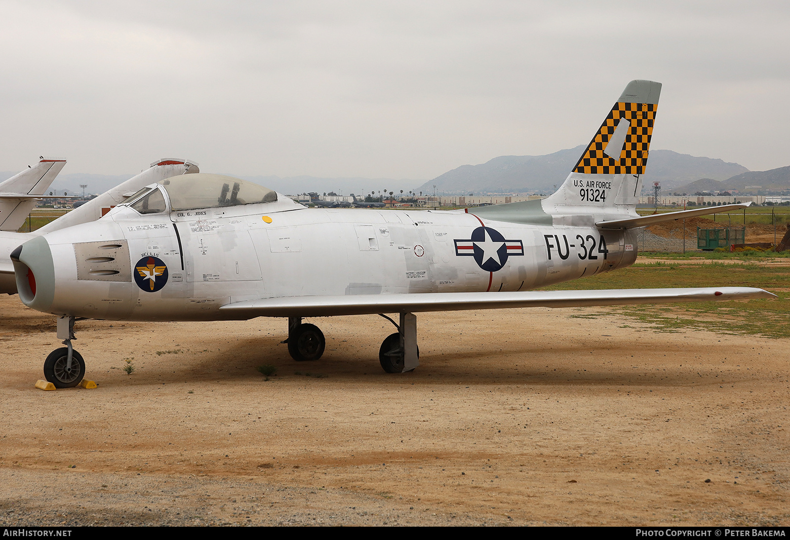 Aircraft Photo of 49-1324 / 91324 | North American F-86A Sabre | USA - Air Force | AirHistory.net #692202