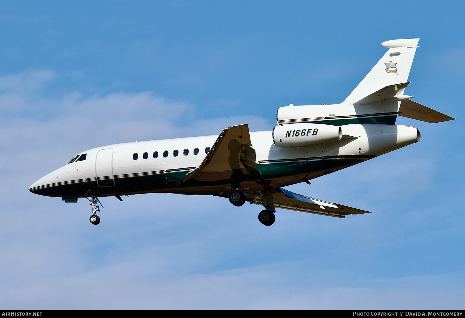 Aircraft Photo of N166FB | Dassault Falcon 900EX | AirHistory.net #692227