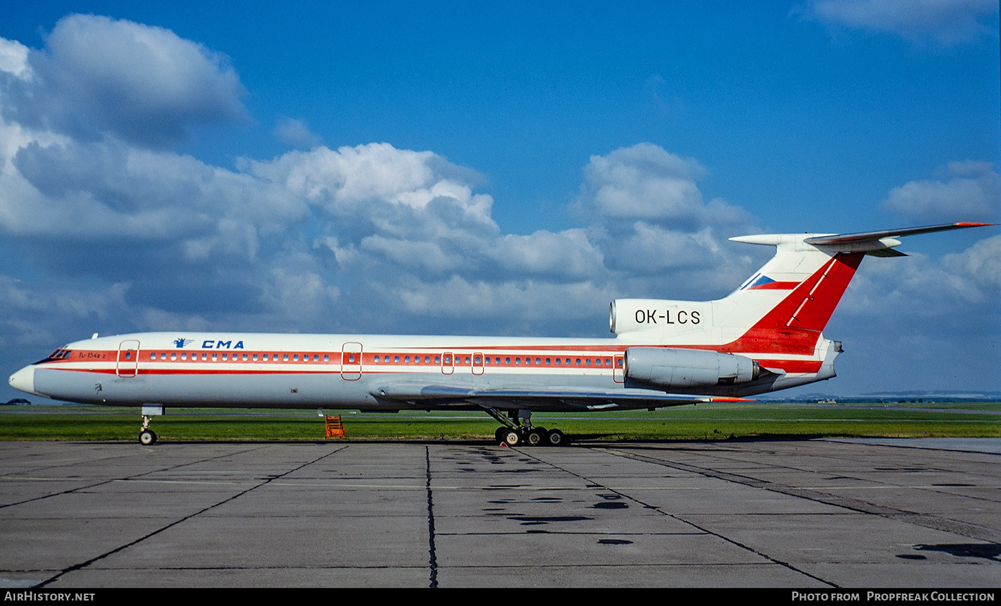 Aircraft Photo of OK-LCS | Tupolev Tu-154B-2 | Cargo Moravia Airlines - CMA | AirHistory.net #692249