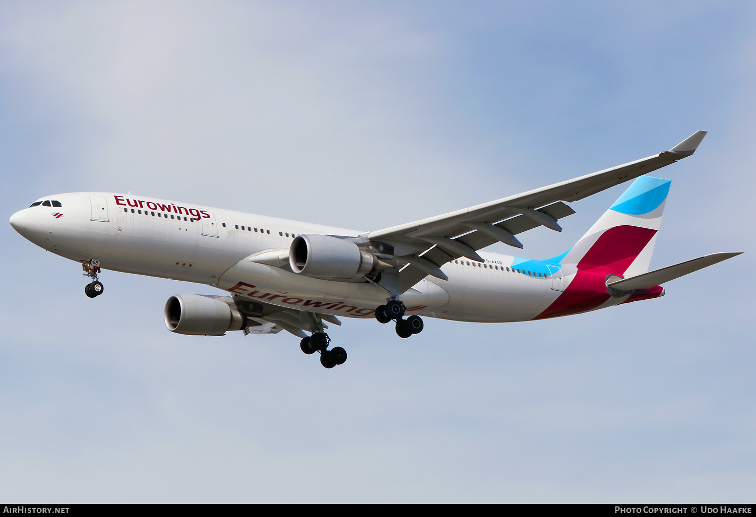 Aircraft Photo of D-AXGB | Airbus A330-203 | Eurowings | AirHistory.net #692263