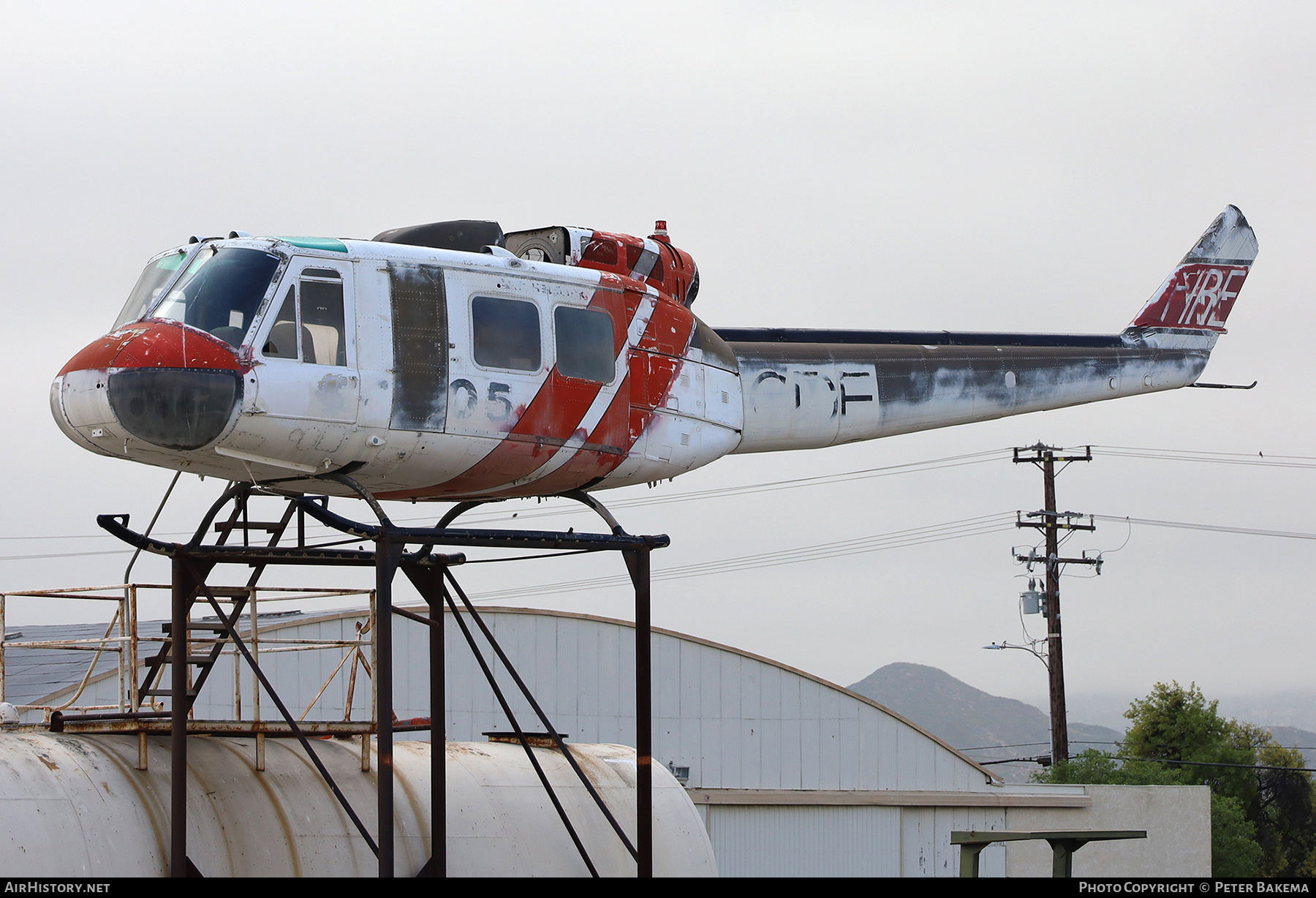 Aircraft Photo of Not known | Bell UH-1... Iroquois | California Department of Forestry - CDF | AirHistory.net #692274