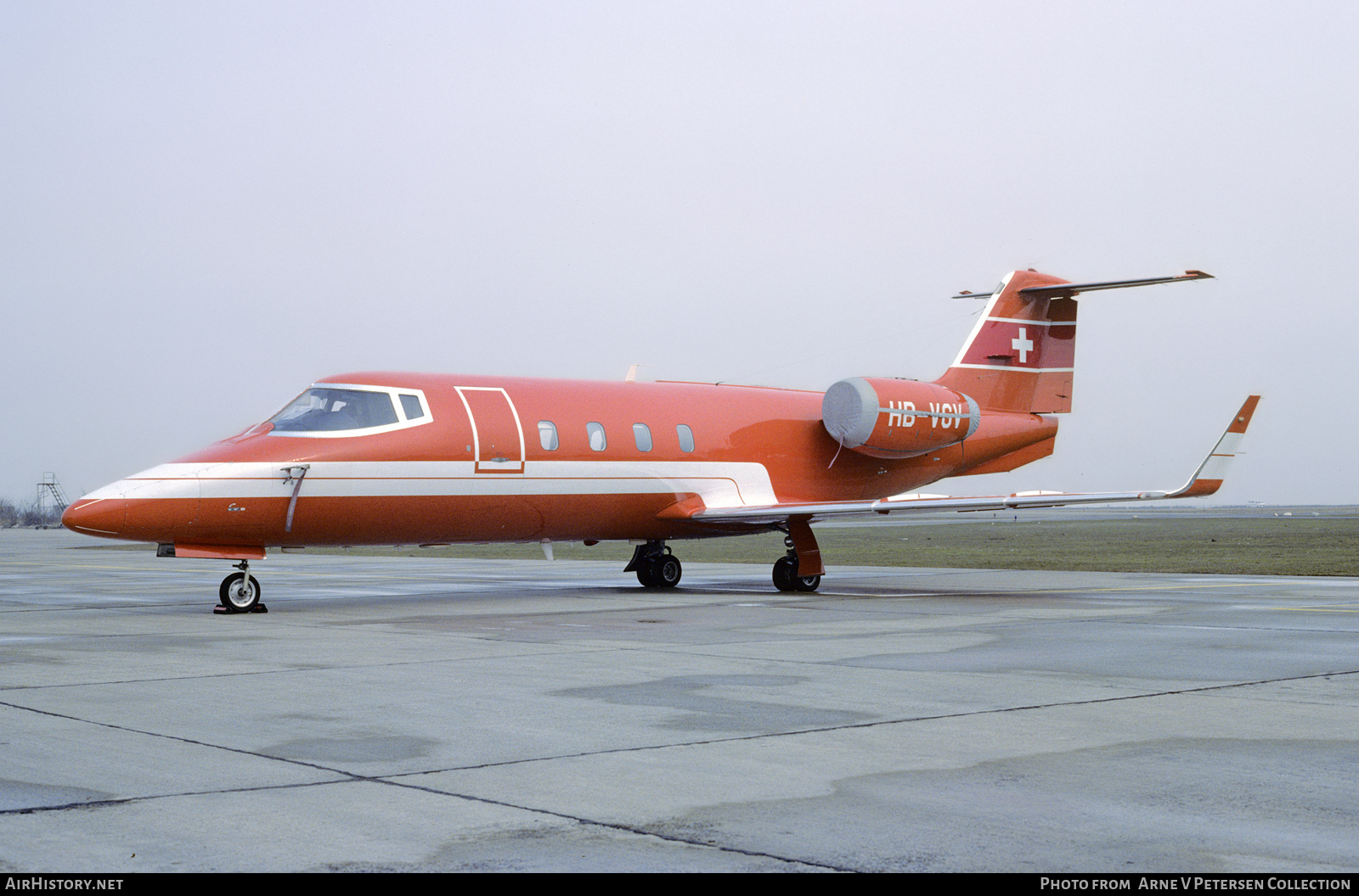 Aircraft Photo of HB-VGV | Gates Learjet 55 | AirHistory.net #692292