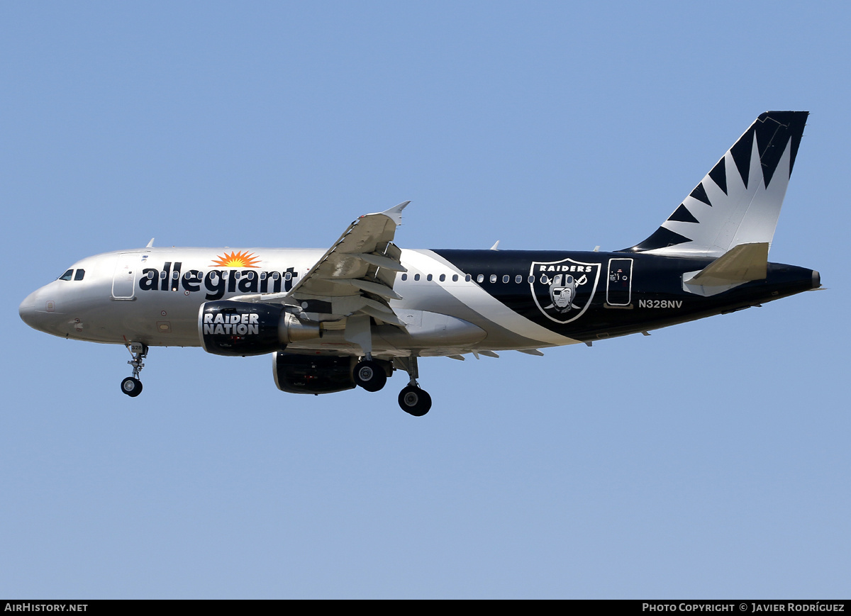 Aircraft Photo of N328NV | Airbus A319-111 | Allegiant Air | AirHistory.net #692293