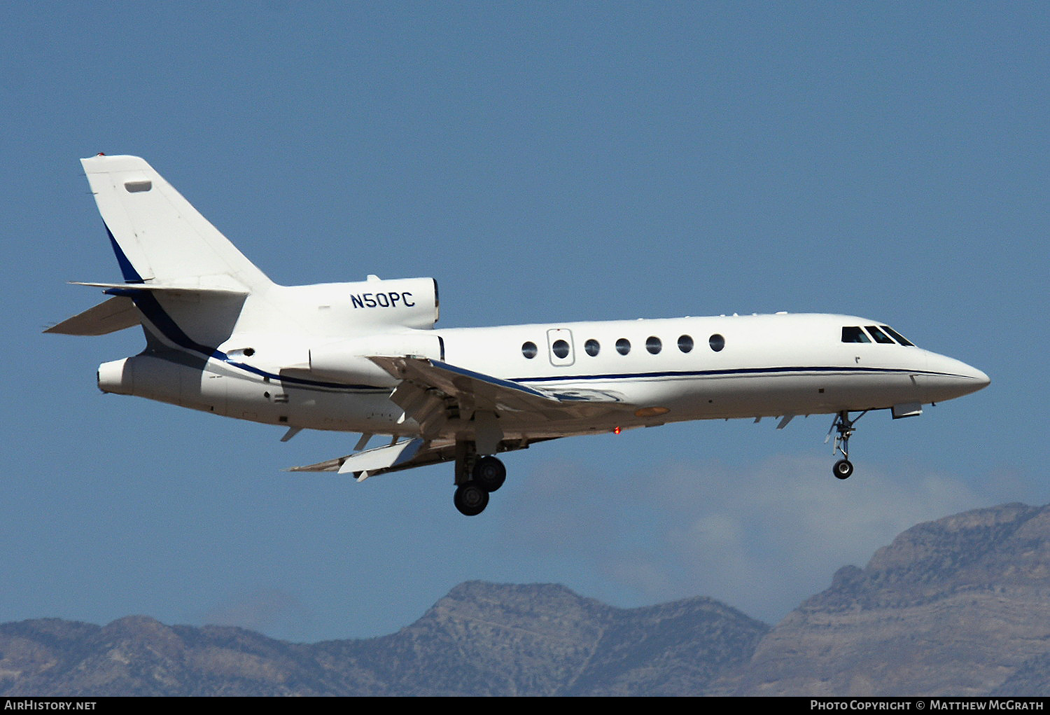 Aircraft Photo of N50PC | Dassault Falcon 50 | AirHistory.net #692302